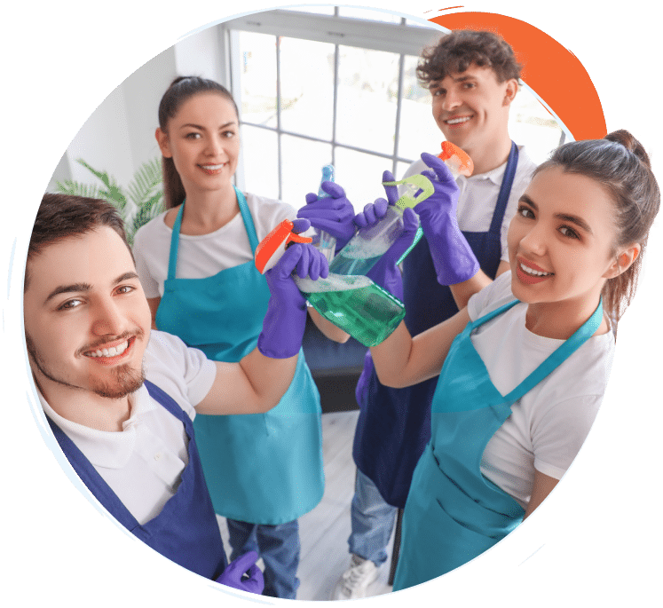 Local cleaning company with amazing cleaning staff