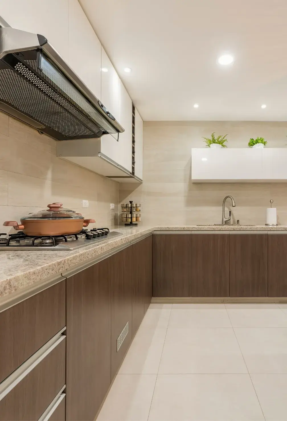 Spring Deep Cleaning kitchen by Cali Maids, clean and organized modern kitchen